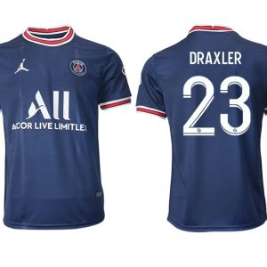 2021/22 Paris Saint-Germain Heim Trikot Draxler 23