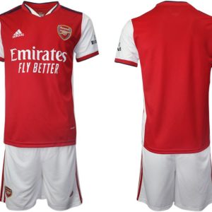 Fantrikot Arsenal Heimtrikot 2022 rot Kurzarm + Kurze Hosen