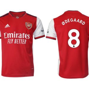 FC Arsenal London 2022 Ødegaard 8# Herren Heimtrikot rot/weiß