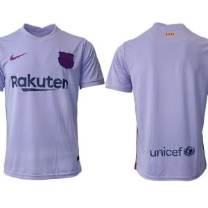 FC Barcelona Herren Auswärts Trikot 2021/22 Fußballtrikot lila/gelb