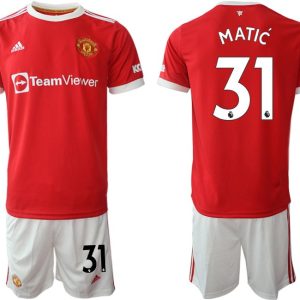 Manchester United Fußballtrikot Set Matic 31 Heim Trikotsatz im Sale