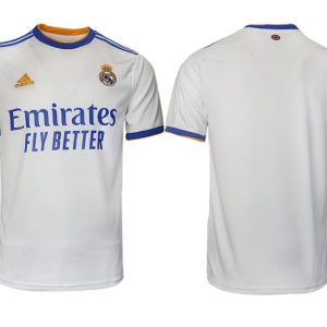 Real Madrid Herren Heimtrikot 2022 weiß blau ein Trikot für Fans zum Feiern