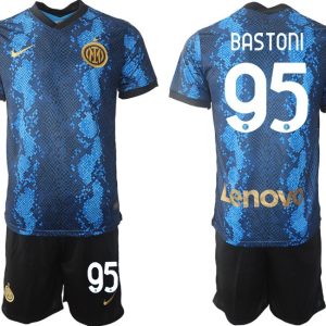 Alessandro Bastoni #95 Inter Milan Fußball Set Trikots Günstig