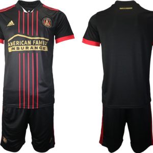 Atlanta United FC Black Red 2022 Home Replica Jersey