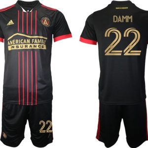 Atlanta United FC Jurgen Damm 22 Black 2021 The BLVCK Kit Replica Jersey