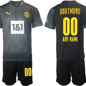 BVB Borussia Dortmund Auswärtstrikot 2022 Asphalt/Schwarz-1