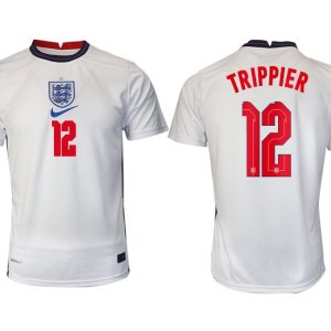 England Heimtrikot EM 2022 weiß/blau mit Aufdruck Trippier 12