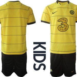 FC Chelsea Fussball Trikot Away 2021/22 für Kinder in gelb