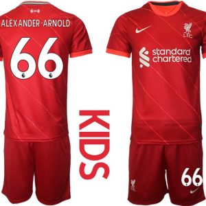 Fußball Trikot Liverpool FC 2021/22 Stadium Trikot Home für Kinder Alexander-Arnold 66