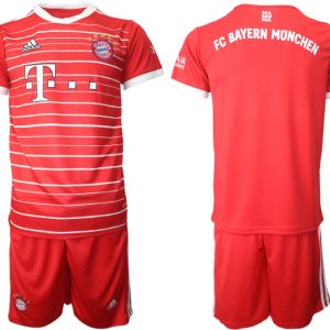 Herren Trikot FC Bayern München 2022/23 Heimtrikot rot