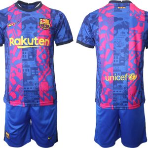 Herren Trikotsatz FC Barcelona 2021/22 Ausweichtrikot