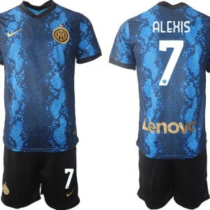 Inter Mailand Alexis Sánchez #7 Fußballtrikots Offizielles Set 2022