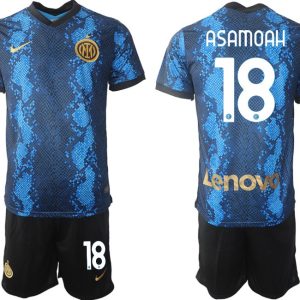 Inter Mailand Kwadwo Asamoah #18 Heimtrikot 2022 Trikotsatz Offizielles Set