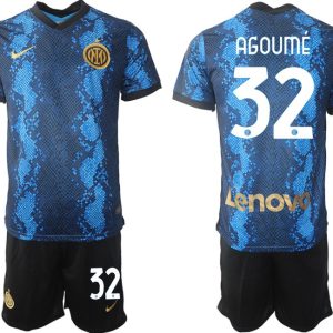 Inter Mailand Lucien Agoumé #32 Kit Herren Heimtrikot Trikotsatz