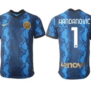 Inter Milan Samir Handanović #1 Herren Heimtrikot 2022 Fußballtrikots Kurzarm