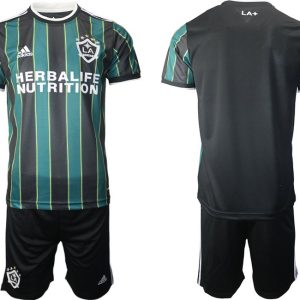 LA Galaxy Away Shirt 2021/2022 Jersey Black/Tech Green