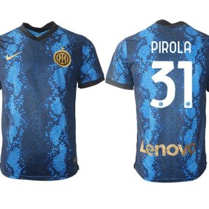 Lorenzo Pirola #31 Inter Milan 2022 Herren Heimtrikot Kurzarm