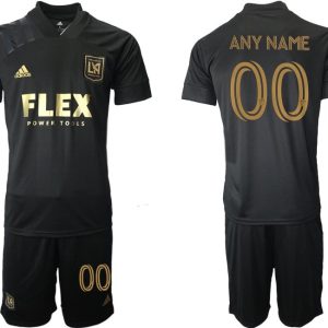 Los Angeles FC LAFC 2021 Black Gold Replica Jersey-1