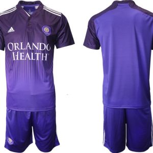 Orlando City 2021/22 Home „Thick N Thin“ Kit Purple Gradient Design