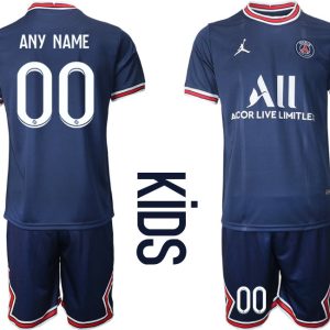 Paris Saint Germain Stadium Heimtrikot Kinder 2021/22 – blau-1