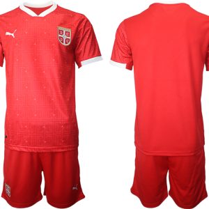 Herren Trikot Home Serbien Cheap Heimtrikot EM 2021 Rot