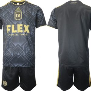 LAFC Los Angeles FC 2022-23 Home Kit Black Gold