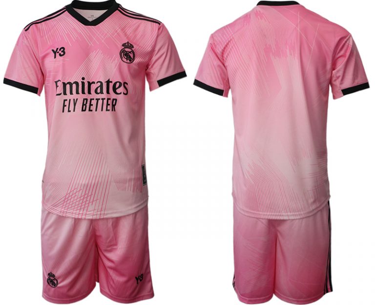 New Limited-edition Real Madrid Y3 Jersey120th Anniversary Kit Pink