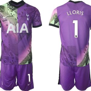 Tottenham Hotspur 21-22 Drittes Trikot Kurzarm mit Aufdruck LLORIS 1