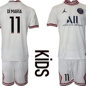 DI MARIA 11 Paris Saint-Germain 4th Shirt 2022/23 Fourth Trikot PSG weiß