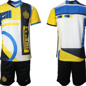 Fourth Jersey Inter Mailand 4th Trikotsatz Kit gelb blau für Herren