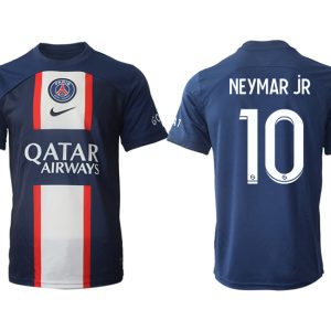 Paris Saint Germain PSG für die Saison 22-23 Herren Heimtrikot Online Bestellenmit Aufdruck NEyMAR jR 10