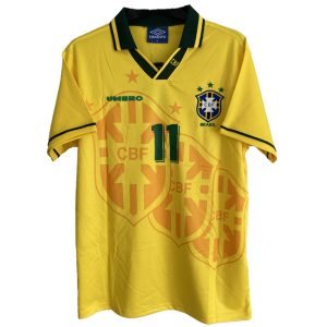 Herren Vintage Signed Brasilien Fußball Heimtrikot 1991-1993 Umbro Cafu Brasil Online Bestellen