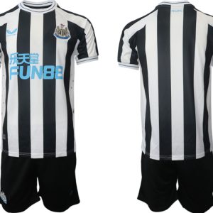 Neues Newcastle United 22-23 Heimtrikot schwarzen und weißen für Herren