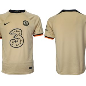 Herren Fußballtrikot der Saison 2022/23 Chelsea FC Ausweichtrikot Orange