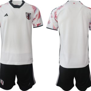 Herren Japan 2022/23 Auswärts Trikot Kurzarm + Kurze Hosen