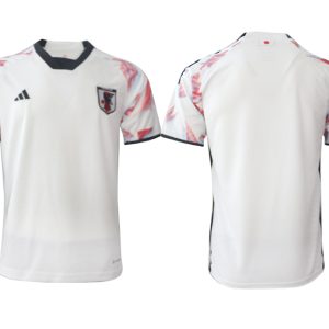 Herren Japan 2022/23 Auswärts Trikot weiß Kurzarm Online Kaufen