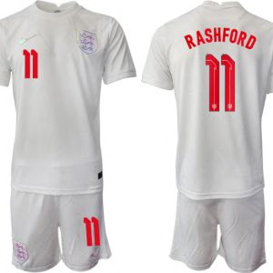 2022 UEFA European England Women's Euro Heimtrikot Kurzarm mit Aufdruck RASHFORD 11