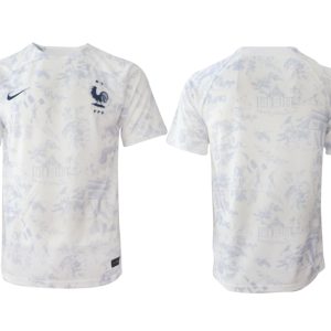 Frankreich Trikot FIFA WM Katar 2022 Auswärtstrikot weiß Online-Shop