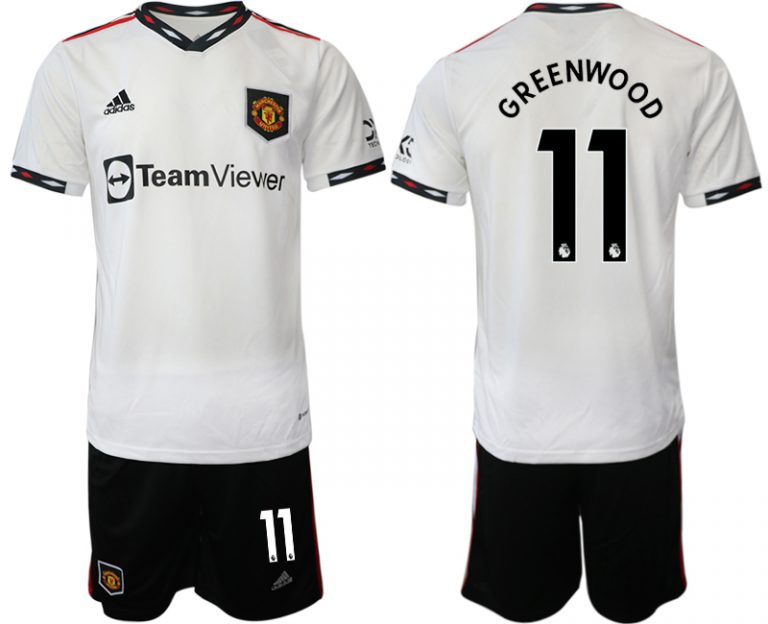 GREENWOOD #11 Manchester United Auswärtstrikot 2022-23 Trikotsatz Herren Fußballtrikot Herren Sale