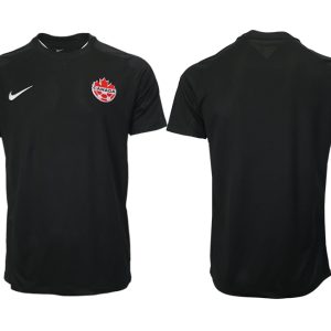 Herren Kanada Home Trikot WM 2022 Schwarz Neuen Fußballtrikot Sale