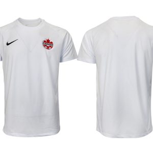 Herren Kanada Home Trikot WM 2022 weiß Fußballtrikots Online Bestellen