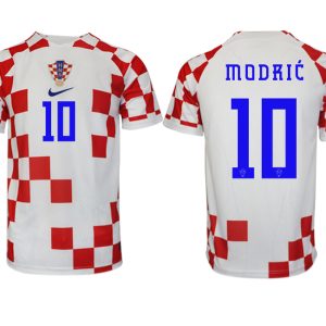 Kaufe Herren Fußballtrikots Kroatien WM 2022 Trikot Online Trikotsatz MODRIC 10