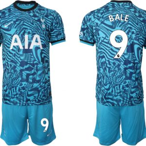 BALE #9 Herren Fußballtrikot Tottenham Hotspur 2022-23 Stadium Ausweichtrikot