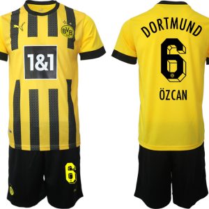 Herren Borussia Dortmund BVB Heimtrikot 2023 bestellen mit Aufdruck ÖZCAN 6