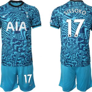 Herren Tottenham Hotspur 2022-23 Third Kit mit Aufdruck SISSOKO 17