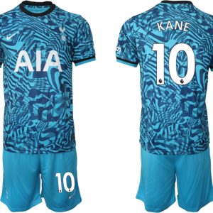 KANE #10 Herren Fußballtrikot Tottenham Hotspur 2022-23 Stadium Ausweichtrikot