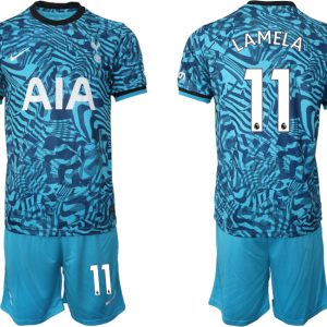 LAMELA #11 Herren Fußballtrikot Tottenham Hotspur 2022-23 Ausweichtrikot