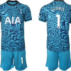 LLORIS #1 Herren Fußballtrikot Tottenham Hotspur 2022-23 Stadium Ausweichtrikot