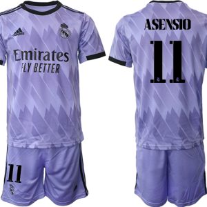 Herren Real Madrid 2022-2023 Auswärtstrikots Online Bestellen ASENSIO 11