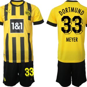 MEYER #33 Borussia Dortmund BVB Heimtrikot 2023 für Herren Online Verkauf